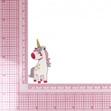 S ecusson licorne - Debout