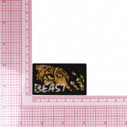 M ecusson regard danimaux - Beast