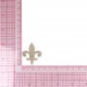 S ecusson ancre lurex - Argent
