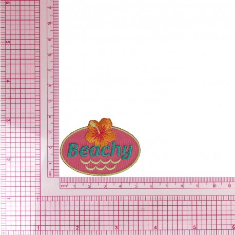 S ecusson summer vibe - Beachy