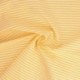Tissu Chemise Coton lin Fine Rayure Jaune