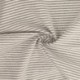Tissu Chemise Coton lin Fine Rayure Gris 