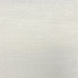 Tissu Etamine Unie Balon Blanc
