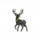 Ecusson animaux lurex - Cerf