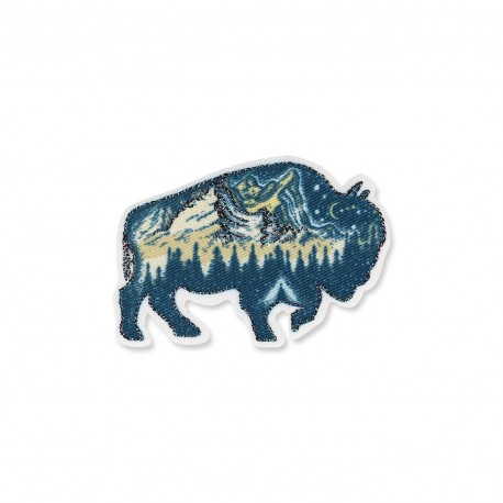 Ecusson animaux lurex - Taureau