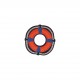 Ecusson bouee - Navy/rouge