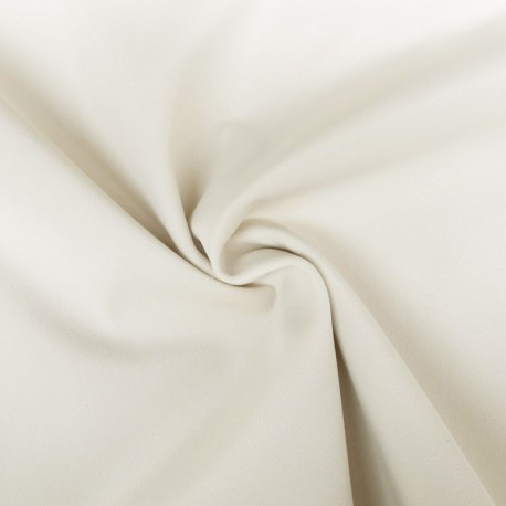 Tissu Velours Polaire Moska Ecru 410g/m² 