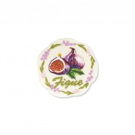 Ecusson fruits - Figue