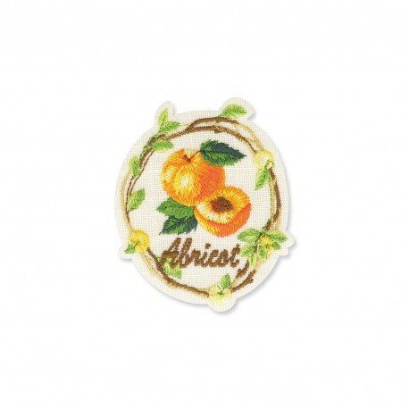 Ecusson fruits - Abricot