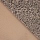 Tissu Velours Côtelé Imprimé Léopard Pierre 