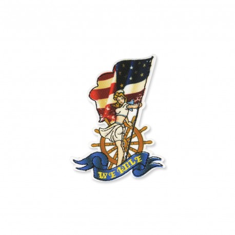 Ecusson filles et mer - Fille we rule