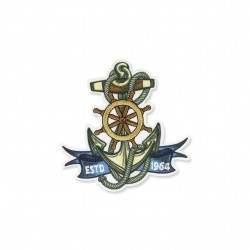 Ecusson ancre - Estd 1964