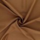 Tissu Serge Fluide Uni Marron
