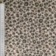 Tissu Crêpe Satin Imprimé Noir Tacheté