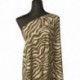Tissu Viscose Imprimée Vert Zèbre 
