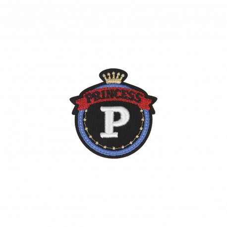 Ecusson bagde royal - P princess