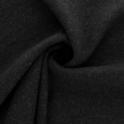 Tissu Caban Uni Gris Foncé