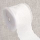 Broderie fleurs Blanc
