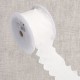 Broderie losanges Blanc