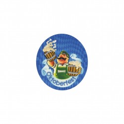 Ecusson oktoberfest - Fond bleu