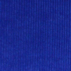 Tissu Velours Côtelé Huggy Bleu Roy