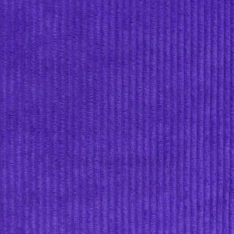 Tissu Velours Côtelé Huggy Lavande