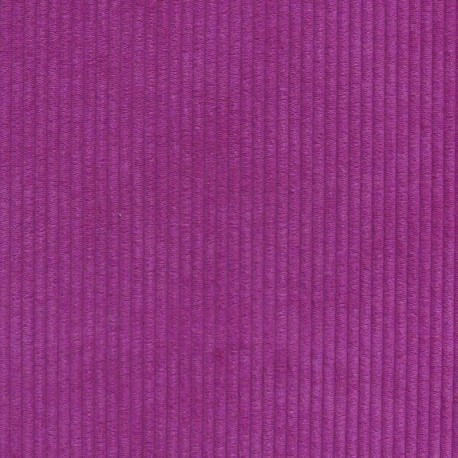 Tissu Velours Côtelé Huggy Hibiscus