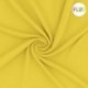 Tissu Toile Fantaisie Uni Jaune Fluo 