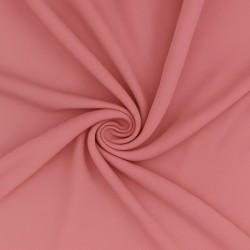 Tissu Toile Fantaisie Uni Rose Vif 