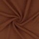 Tissu Toile Fantaisie Uni Chocolat