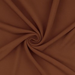 Tissu Toile Fantaisie Uni Chocolat