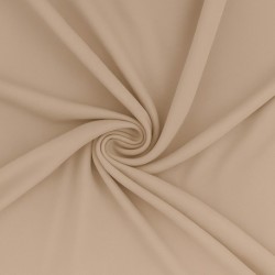 Tissu Toile Fantaisie Uni Taupe 