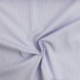 Tissu Toile Chemise Rayé Bleu Clair