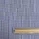 Tissu Toile Chemise Carreaux Bleus