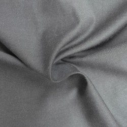Tissu Toile Chemise Uni Gris Foncé