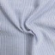 Tissu Toile Chemise Rayure Bleu Clair
