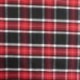 Tissu Toile Chemise Flanelle Rouge
