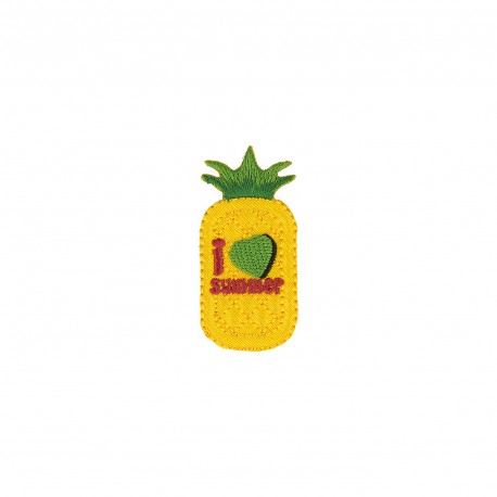 Ecusson ananas cactus - Ananas