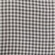 Tissu Toile Chemise Petits Carreaux Blanc Marron