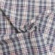 Tissu Toile Chemise Carreaux Bleu Rouge