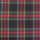 Tissu Toile Chemise Carreaux Marine Jaune Rouge