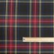 Tissu Toile Chemise Carreaux Marine Jaune Rouge