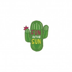 Ecusson ananas cactus - Cactus