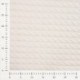 Tissu Matilda Maille Torsadée Ecru 