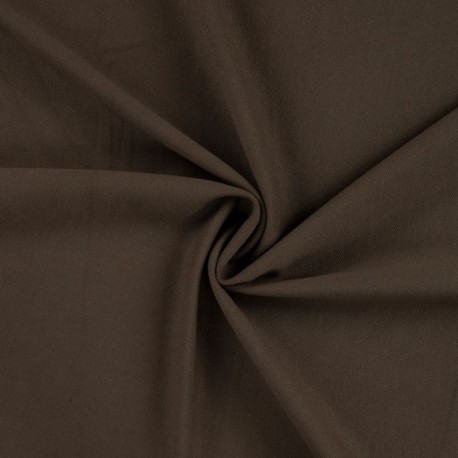 Tissu Jersey de Viscose Piqué Kaki 