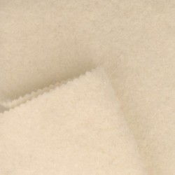 Tissu Manteau Ivoire 