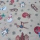 Tissu Toile Loneta Panina Noel