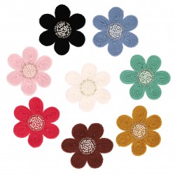 Motif crochet fleur