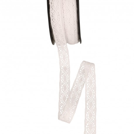 Dentelle coton entre deux