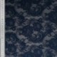 Tissu Dentelle Elastique Roses Bleu 